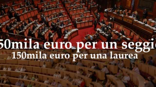 Il Parlamento e un'aula universitaria