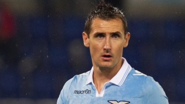 Miroslav Klose, attaccante tedesco della Lazio