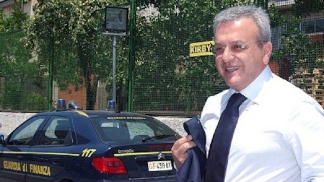 Nella foto l'ex patron granata Aniello Aliberti