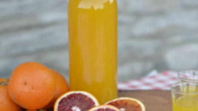 Ricetta casalinga del liquore di arance