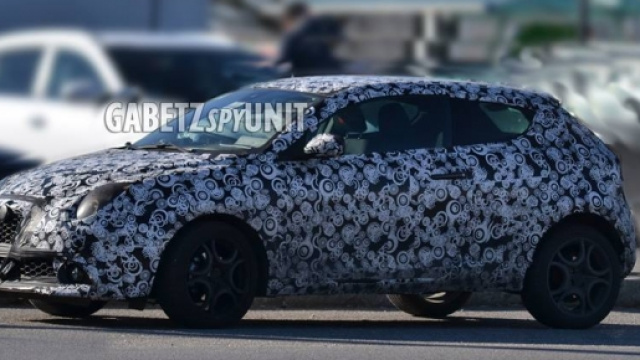 Alfa Romeo MiTo restyling foto spia