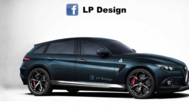 Alfa Romeo Suv: render by LP Design