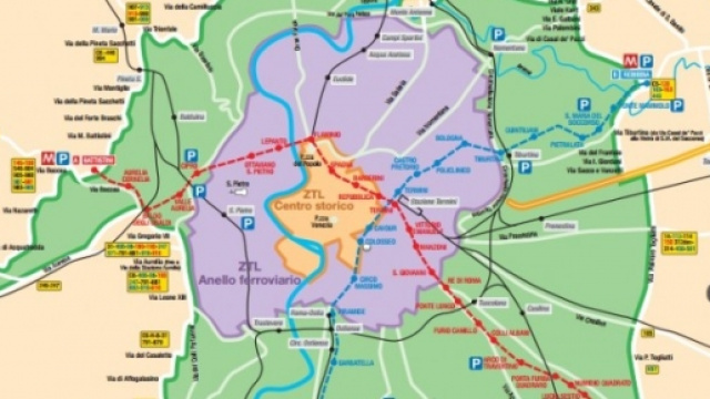 Blocco auto Roma 28 febbraio 2016