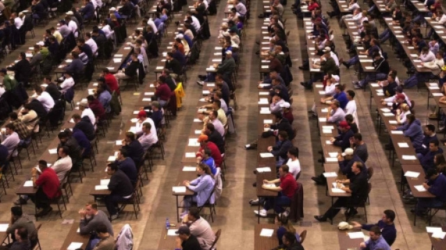 Concorso 2016: candidati durante le prove