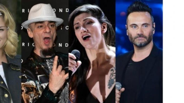 Emma, J-Ax, Elisa e Nek coach di Amici 15.