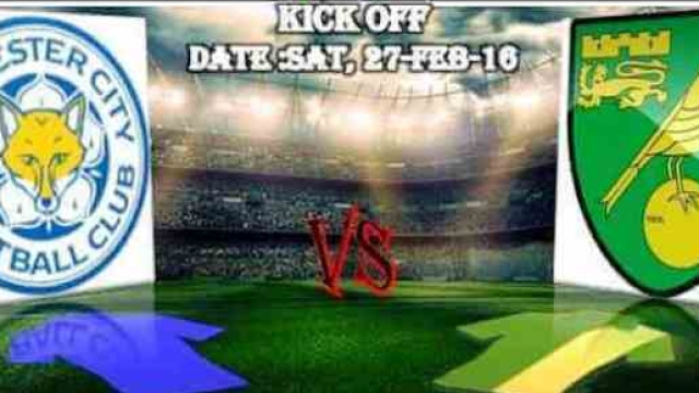 LIVE Leicester-Norwich sabato 27/2 alle 16:00