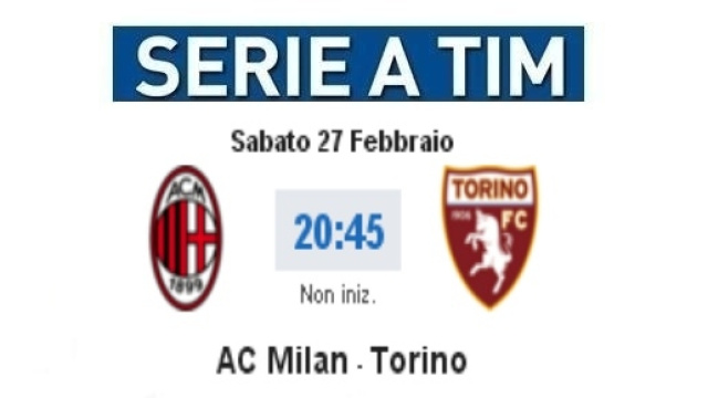Milan-Torino in diretta su BlastingNews