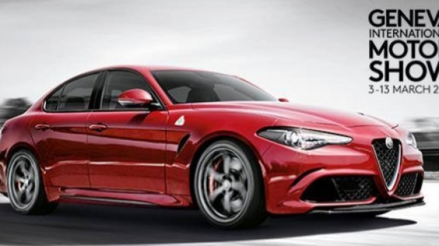 Alfa Romeo Giulia al Salone di Ginevra