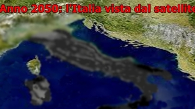 Anno 2050: l'Italia vista dal satellite