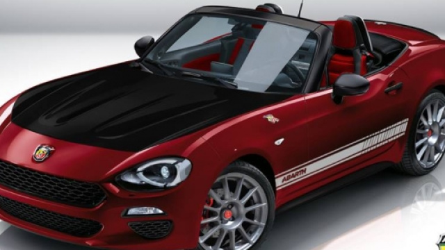 Fiat 124 Spider Abarth render by Laco Design