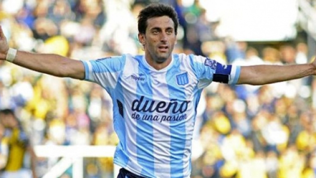 L'ex interista Diego Milito, ora al Racing Club