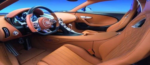 Fotograf&iacute;a del Interior del Bugatti Chiron