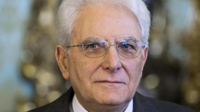 Il Presidente della Repubblica Sergio Mattarella