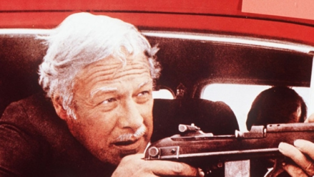 L'attore George Kennedy, premio oscar nel 1968