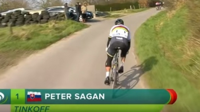 Peter Sagan alla Het Nieuwsblad