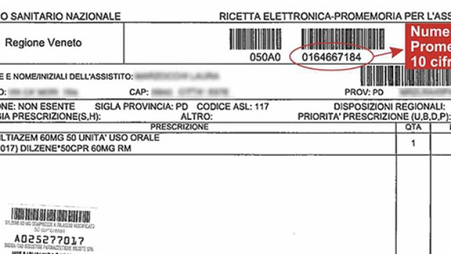 Ricetta medica elettronica dall'1 marzo