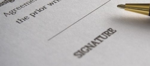 Signing contract in your company