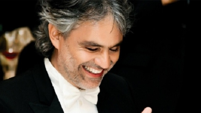 Il tenore italiano Andrea Bocelli.