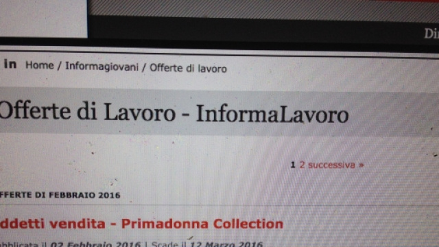Offerte di Lavoro Comune di Bari