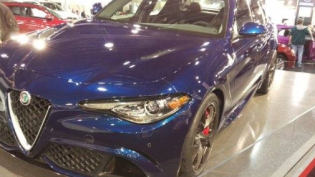 Alfa Romeo Giulia 2016 al Philadelphia Auto Show