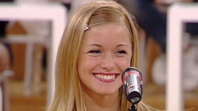 Alice Bellagamba durante Amici