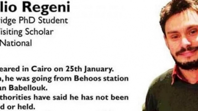 Giulio Regeni, mistero sulla sua morte