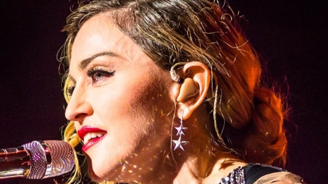 Madonna durante il Rebel Heart Tour