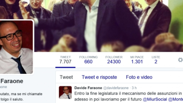 Ultime dichiarazioni di Faraone sul concorso