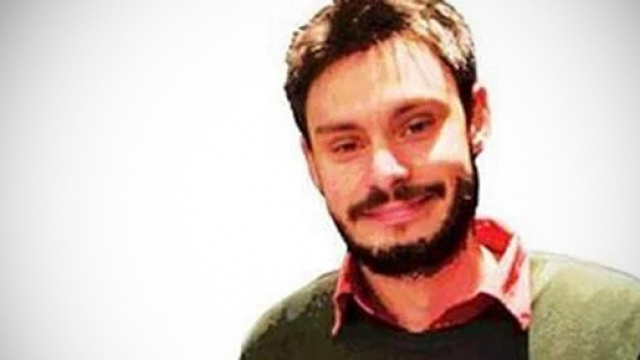 Una foto di Giulio Regeni, trovato morto in Egitto