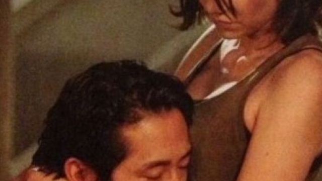 Immagine: Glenn e Maggie di The Walking Dead