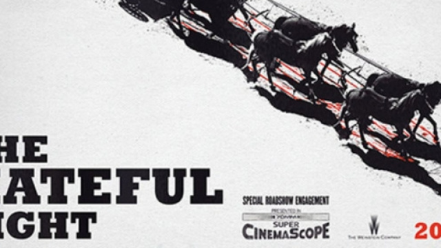 Locadina in stile Western di Tarantino.