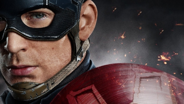 Captain America in una delle locandine del film