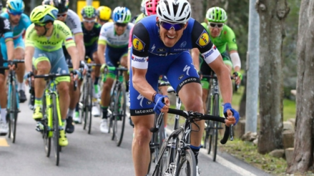 Parte Zdenek Stybar - Foto Ansa/Peri Zennaro