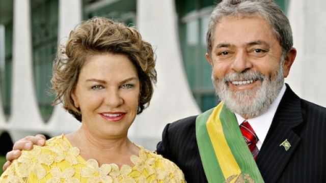 Lula Da Silva e la moglie Marisa Leticia