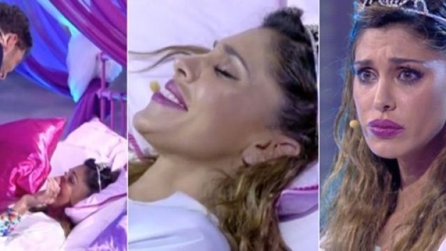 Stefano De Martino e Belen a Pequenos Gigantes