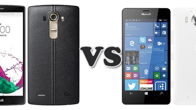 Confronto: LG G4 vs Microsoft Lumia 950