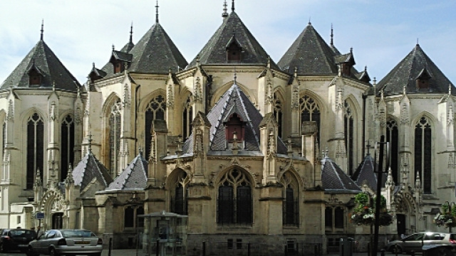 Foto citt&agrave; di Lille.Eglise di Saint-Maurice