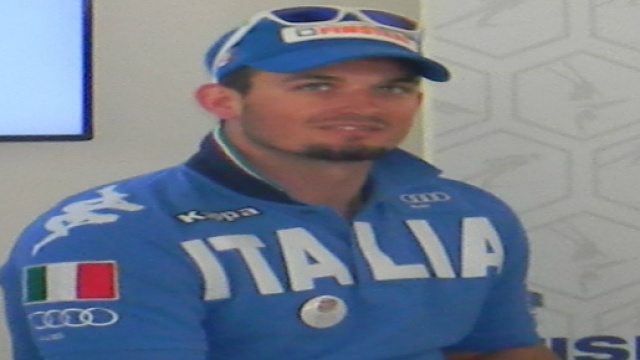 Il discesista azzurro Dominik Paris.