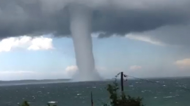 Tromba d'aria a Bovalino - Calabria