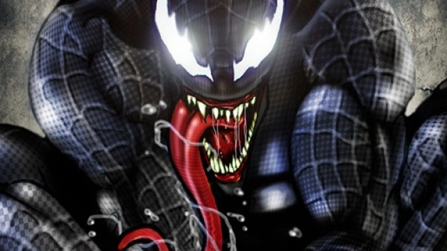 Venom, immagine che ritrae l'antieroe fumetto