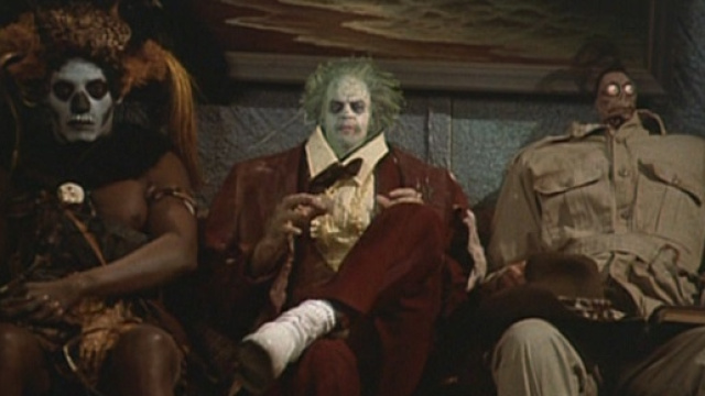Beetlejuice in uno screenshot della pellicola