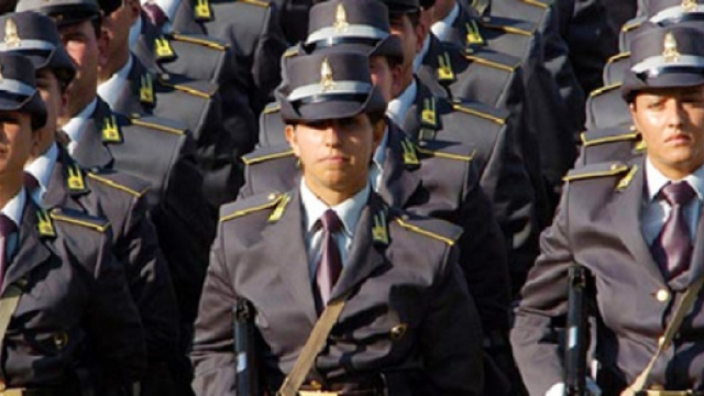 Addestramento allievi della Guardia di Finanza