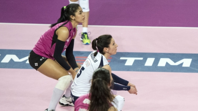 La Lardini Filottrano batte Caserta in tre set