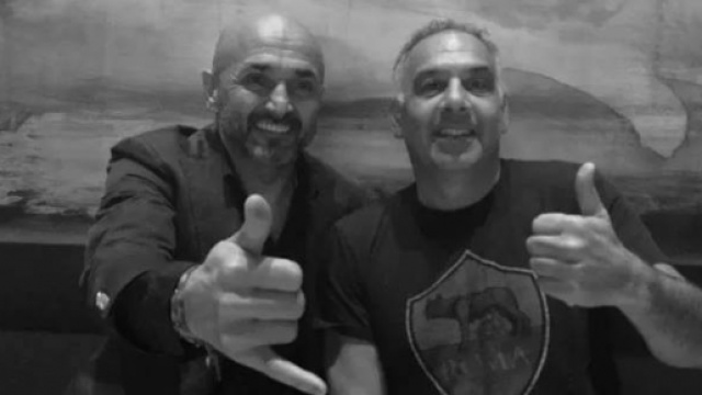 James Pallotta, insieme a Luciano Spalletti