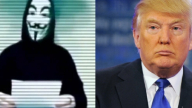 La nuova campagna di Anonymous contro Trump.