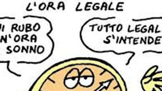 Cambio ora da solare a legale marzo 2016