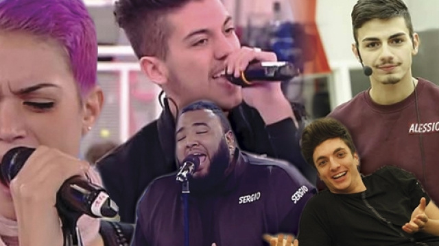 Elodie, Lele, Alessio, Sergio e Cristiano accedono al serale