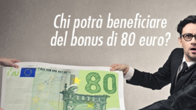 Il bonus Irpef da 80 euro in busta paga