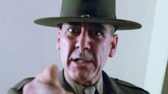 Il sergente Hartman in "Full Metal Jacket"
