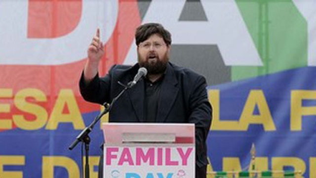 Mario Adinolfi, leader del Partito della Famiglia